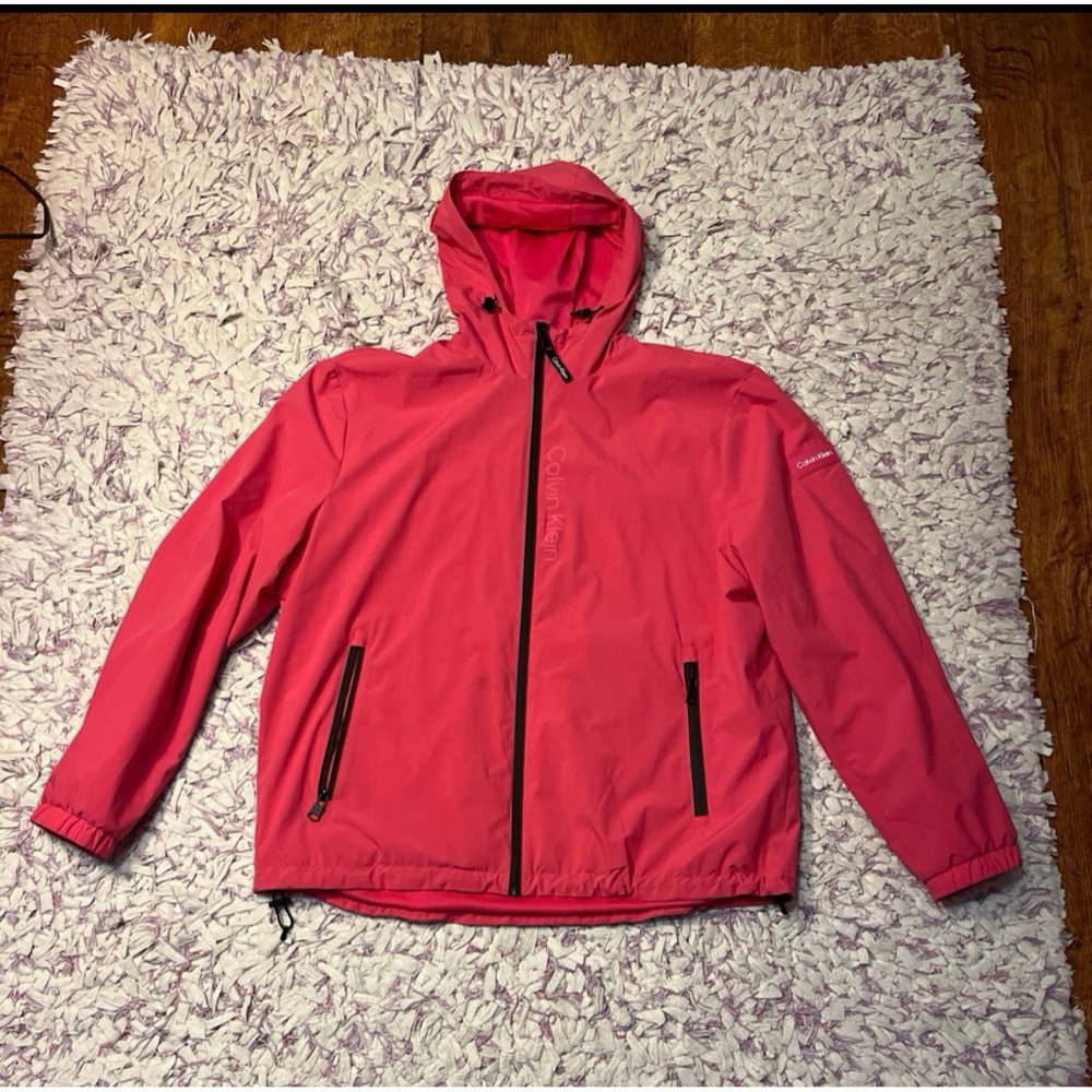 Calvin Klein Pink Light WeightJacket Coat XL